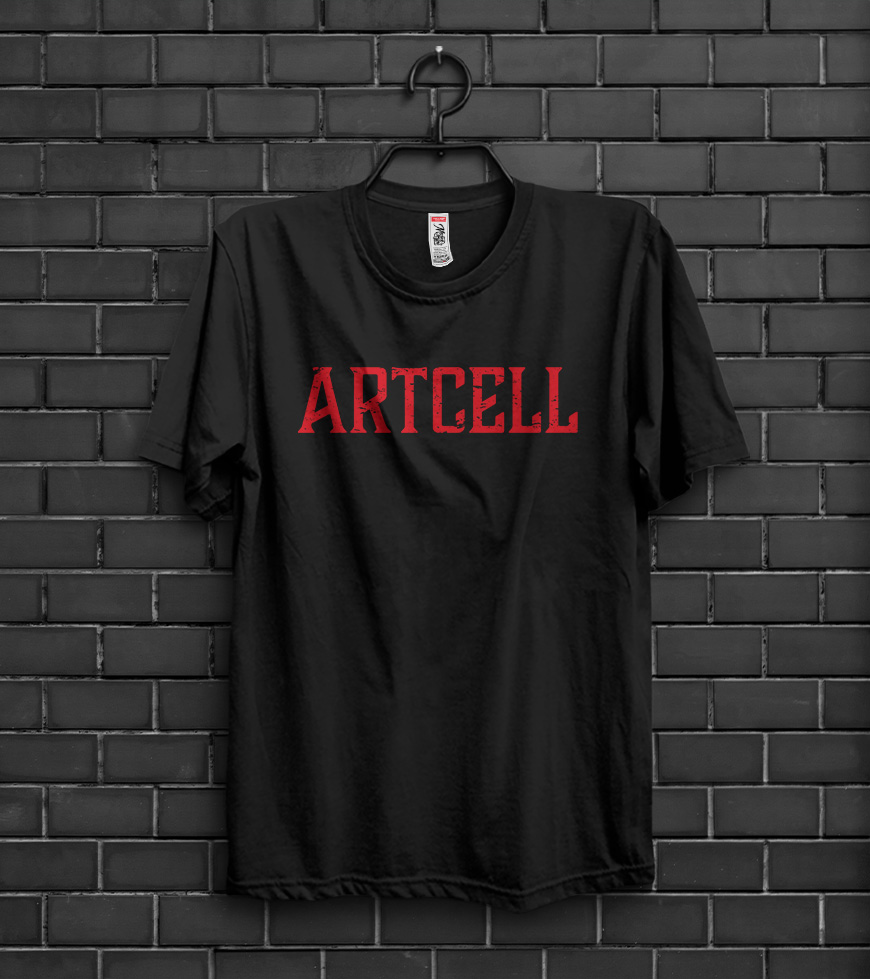 Artcell Tshirt Black