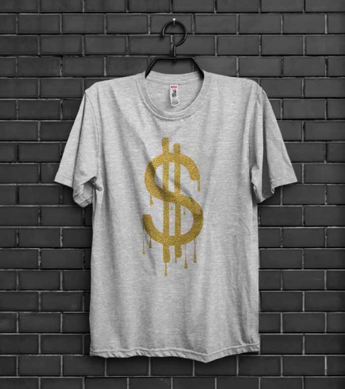 USD Tshirt Gray color