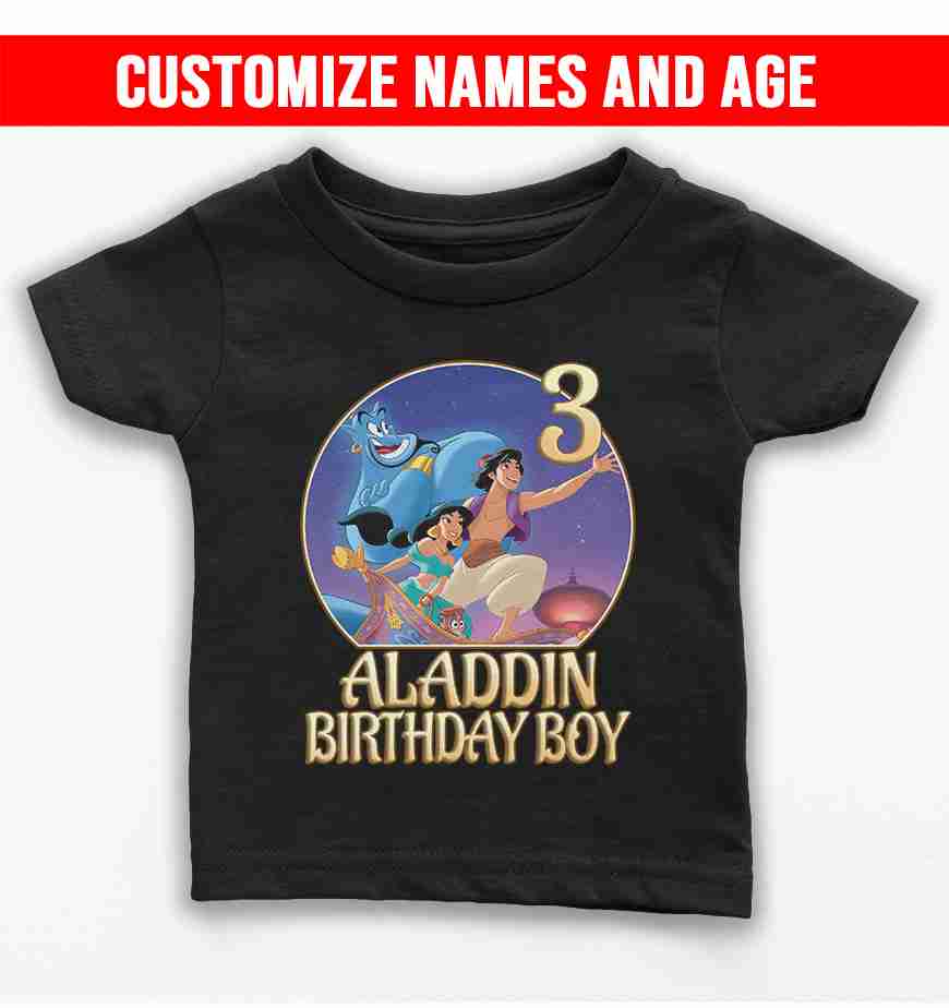 Aladin-black tshirt