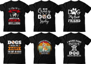 Dog-T-Shirt-Design-Bundle